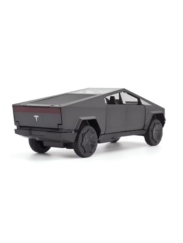 Black - Cybertruck Diecast Car Toy – Camping RV Edition | Collectible Metal Model for Kids & Adults Scale 1:24 LMI14923.