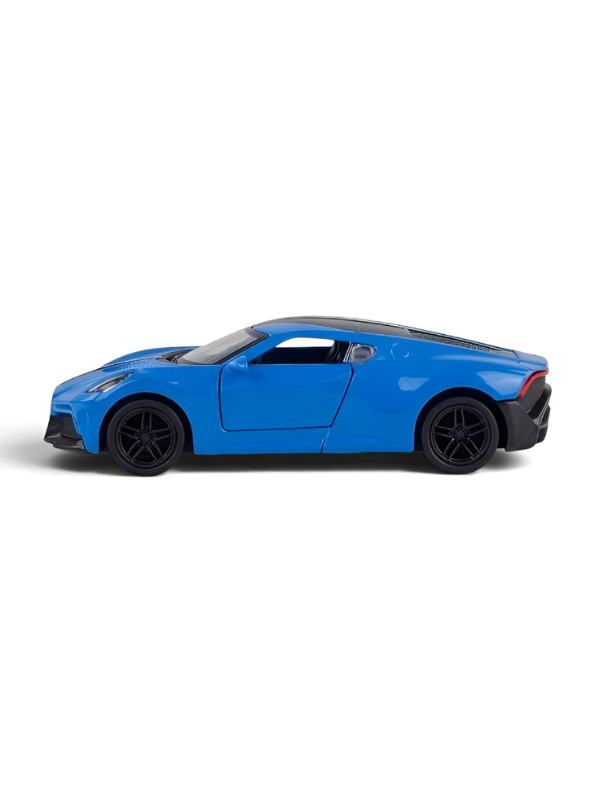Diecast Supercar Set 1:36 Scale | 4-Pack Mini Ferrari & Bugatti Toy Models with Opening Doors & Engine Bay LMI11200