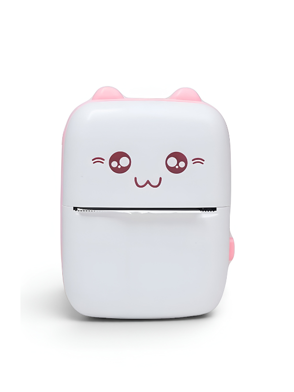 Mini Thermal Printer - Portable Bluetooth Wireless Pocket Printer for Photos, Labels, Notes & Scrapbooking - Inkless Instant Sticker Maker Machine Compatible with iOS & Android TV5402