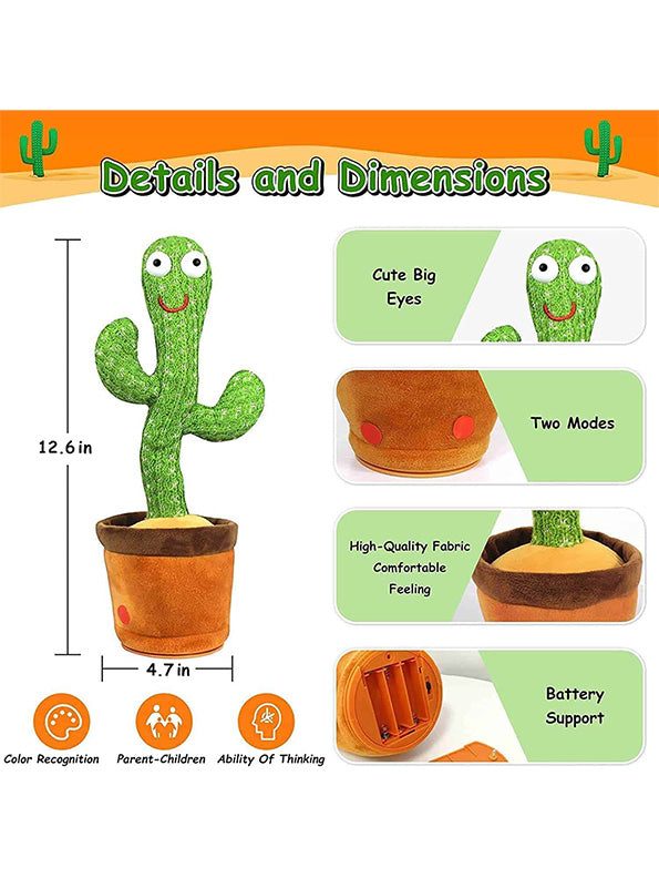 Dancing Cactus Toy For Kids - (MS-S-24) - Toyloft