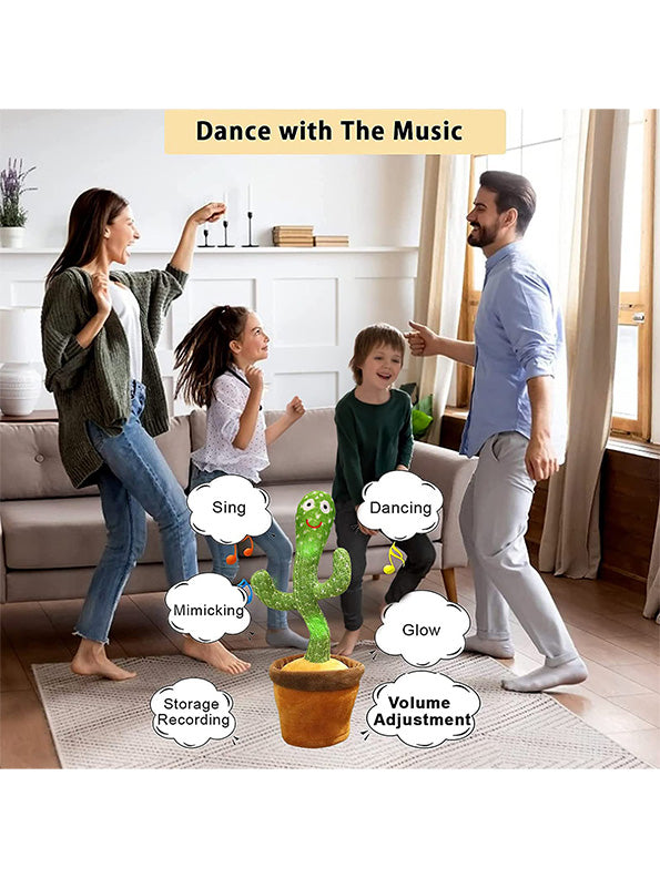 Dancing Cactus Toy For Kids - (MS-S-24) - Toyloft