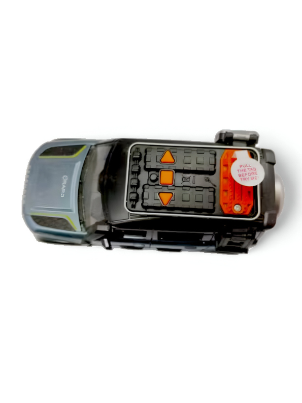 Defender Style Metal Diecast Police SUV Toy Car | Pullback with Lights & Sounds | Rescue Vehicle Model for Kids LMID700-07.