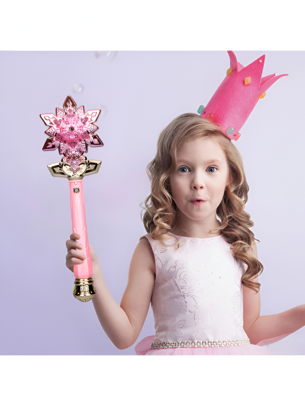 Diamond Magic Wand – Spray Outlet with LED Light & Music | Luxury Water Spray Wand - Pink NX15703.