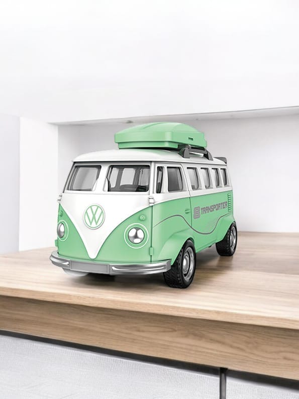 Diecast School Bus Model - Green 1:24 Scale Collectible Toy | NX-N-24