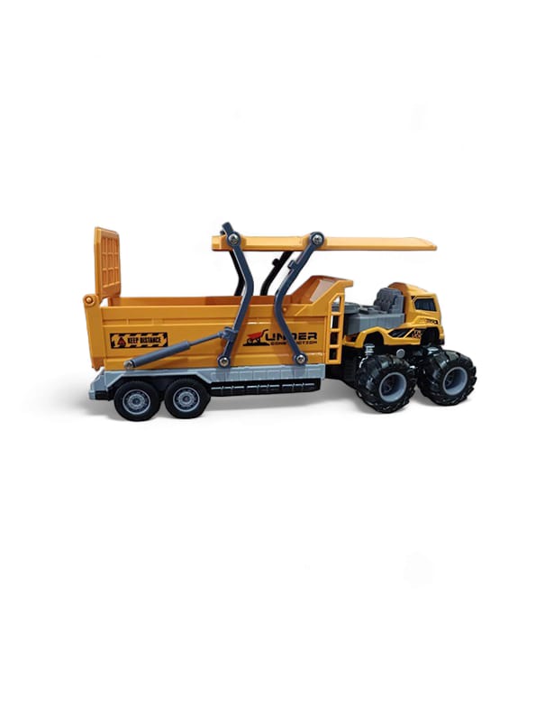 Diecast Transport Truck Toys - Yellow (L-J-5) - Toyloft