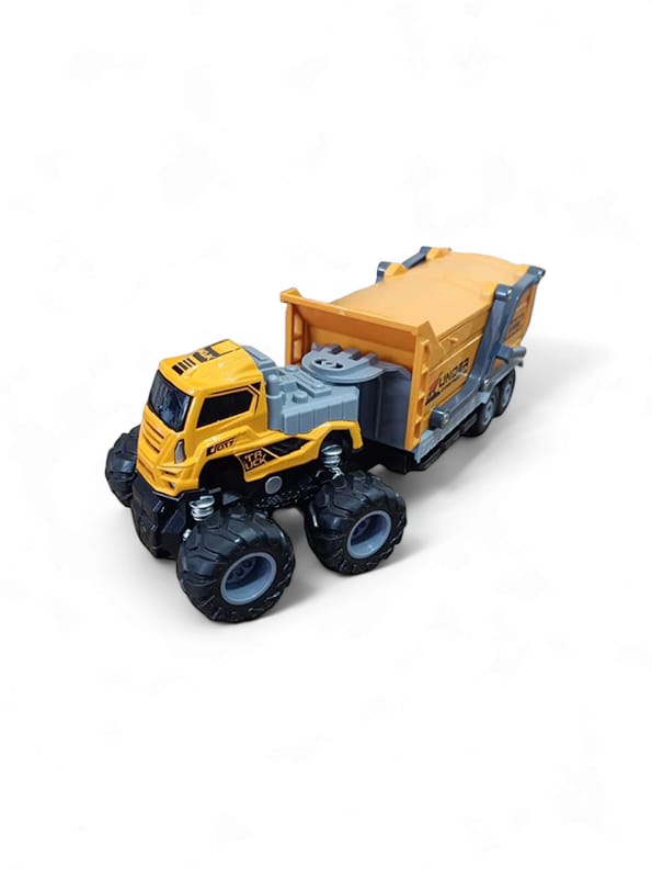 Diecast Transport Truck Toys - Yellow (L-J-5) - Toyloft