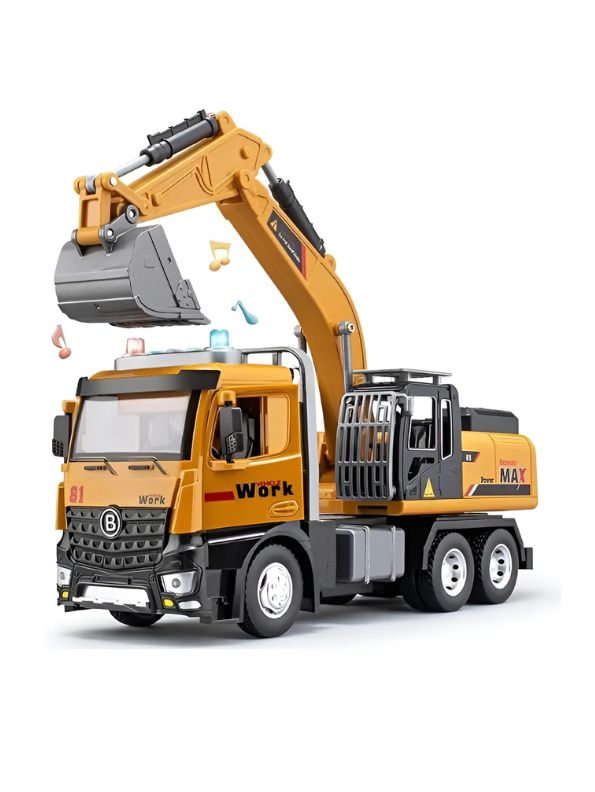 DiggerPro X1– Durable Excavator Playset for Active Learning LMI15066.