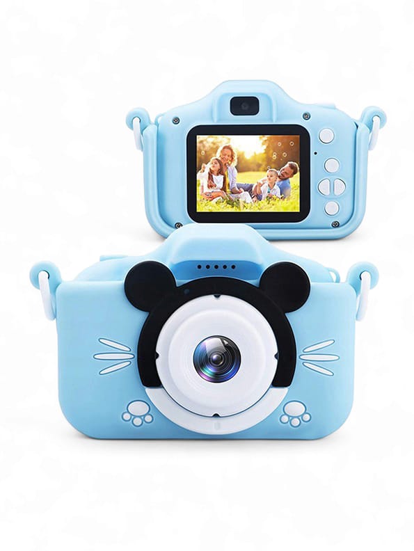 Digital Camera For Children Kids Toy - Blue (MS-M-48) - Toyloft