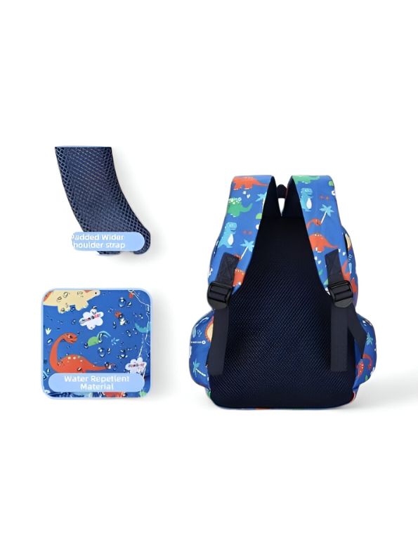 DinoTrek – Lightweight Dinosaur Backpack for Kids | Cute & Durable School Bag NOVGBT3959.