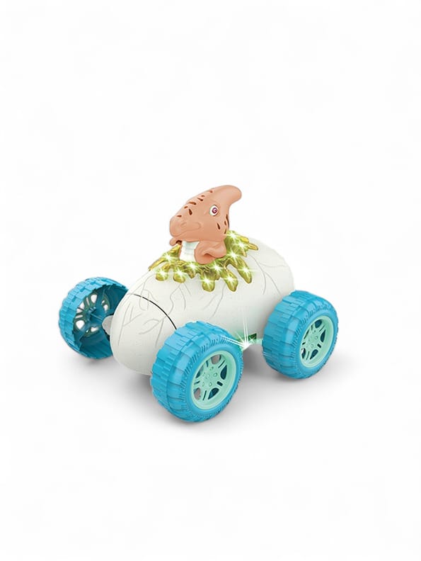 Dinosaur Egg Dump Truck Toy for Kids - Brown Interactive Play | MD-O-24 - Toyloft