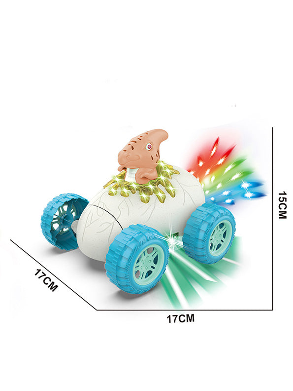 Dinosaur Egg Dump Truck Toy for Kids - Brown Interactive Play | MD-O-24 - Toyloft