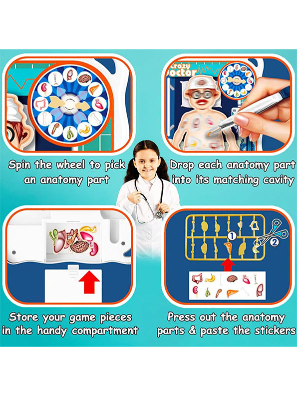 Doctor Tool Health Kit Toy For Kids - Fun & Educational Pretend Play Set | NX-N-24