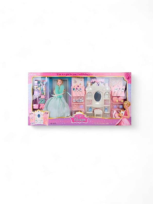 Doll Set Kit for Girls (MS-M-25) Barbie-Inspired Fashion Dolls and Accessories for Creative Play