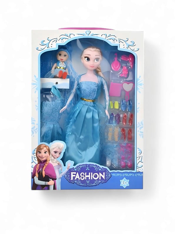 Disney Frozen Modern Doll Set for Girls (L-J-3) | Barbie Style Dolls for Magical Playtime - Toyloft