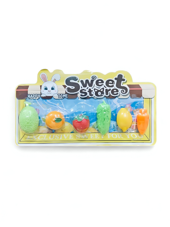 Yellow - Doll Supermarket Playset – Fashion Barbie Inspired Doll with Supermarket Playset, Fruits, Utensils & Mini Fridge | Gift Toy for Girls | LMI13640.