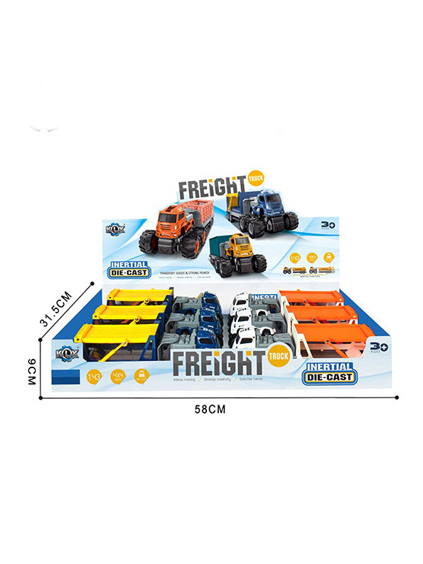 Double Decker Tow Truck Toy For Kids - (MS-S-24) - Toyloft