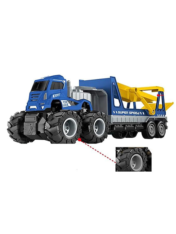 Double Decker Tow Truck Toy For Kids - (MS-S-24) - Toyloft