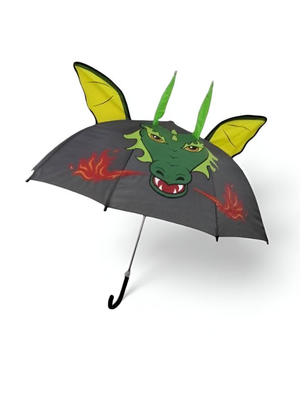 Dragonella - Dragon Kids Umbrella | Cute, Colorful & Windproof Umbrella for Boys & Girls NOV6221.