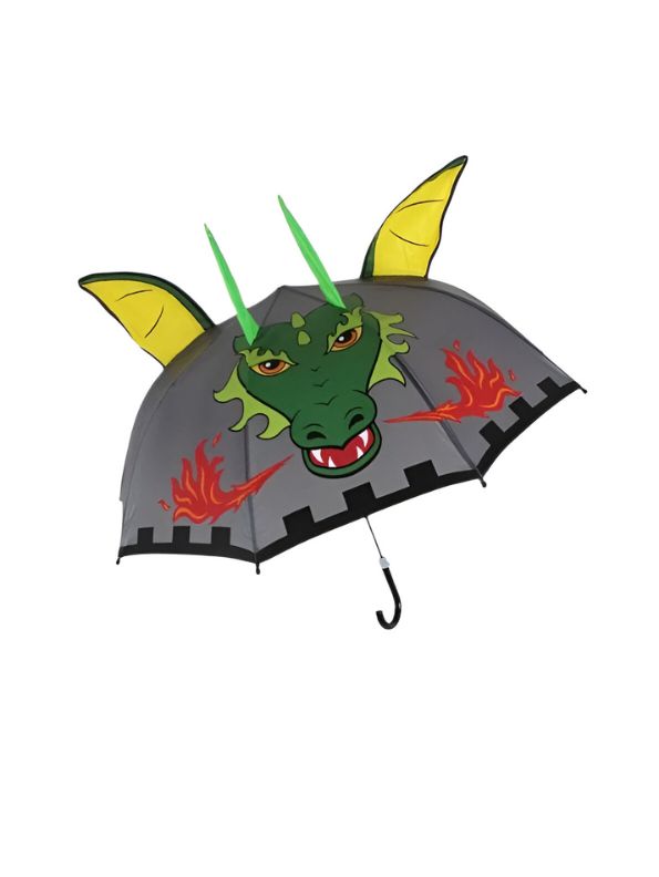 Dragonella – Dragon Kids Umbrella | Cute, Colorful & Windproof Umbrella for Boys & Girls NOV6221.