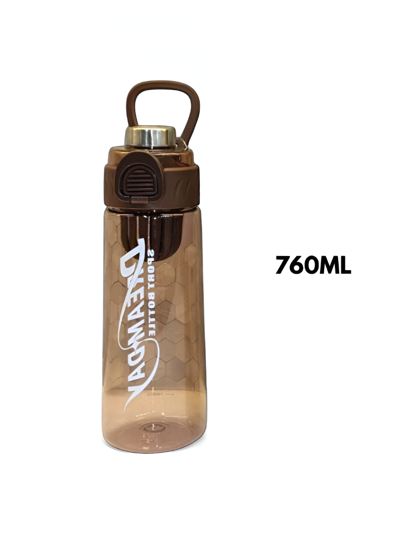 Brown - Dreamday760ML Sport Bottle | Leakproof & BPA-Free Water Bottle for Gym & School | Portable Fitness Gift NOVGBT-50577.