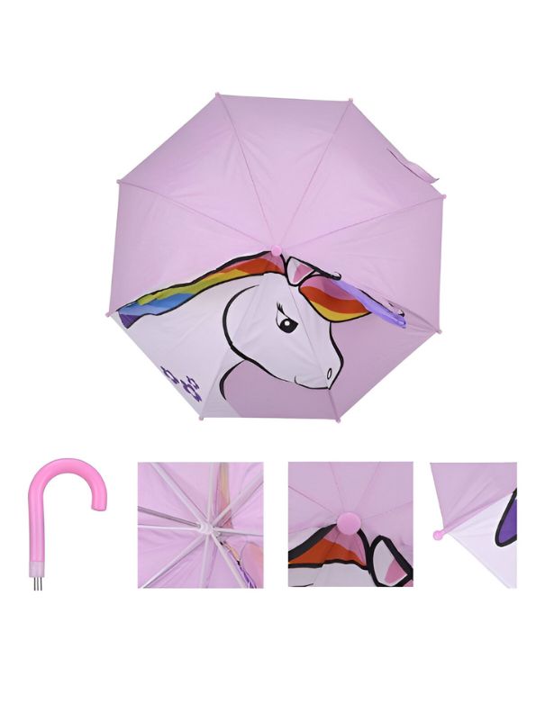 Dreamy Unicorn Kids Umbrella – Vibrant & Reliable Rain Protection for Children NOV6219.