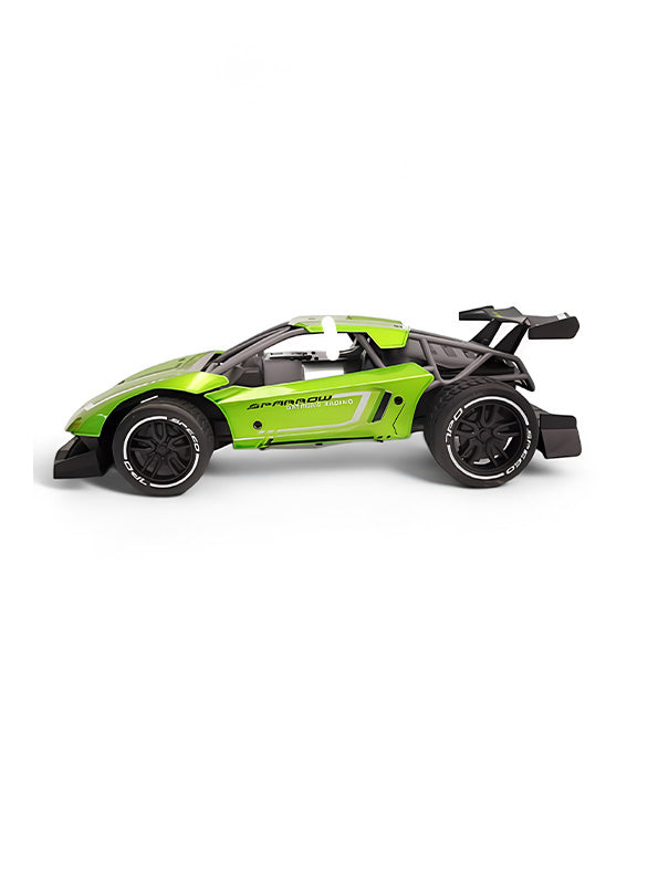 Drifting Remote Control RC Car - Green (L-123) - Toyloft