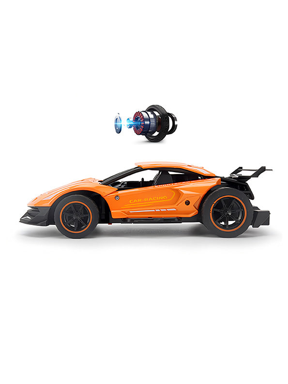 Drifting Remote Control RC Car - Orange (L-123) - Toyloft