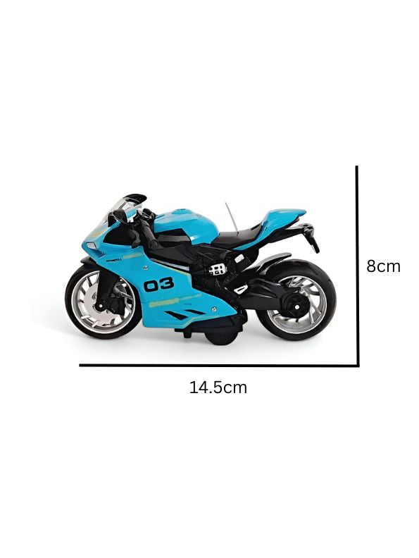 Ducati 1199 Panigale – Realistic Diecast Bike Model with Engine Sound For Kids & Enthusiasts Scale 1:12.