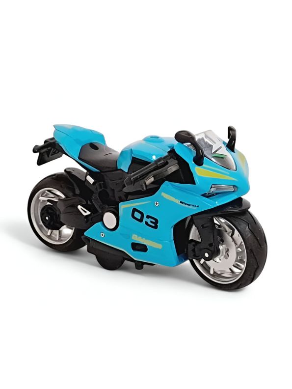 Ducati 1199 Panigale – Realistic Diecast Bike Model with Engine Sound For Kids & Enthusiasts Scale 1:12.