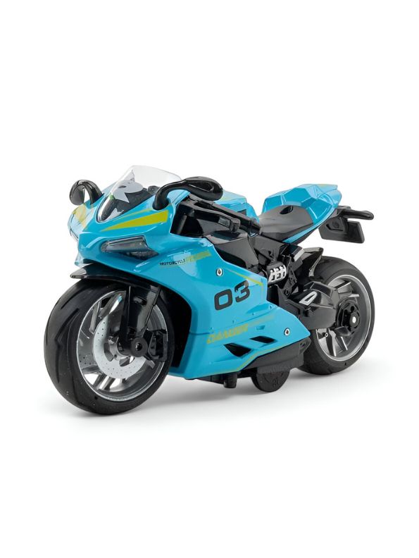 Ducati 1199 Panigale – Realistic Diecast Bike Model with Engine Sound For Kids & Enthusiasts Scale 1:12.
