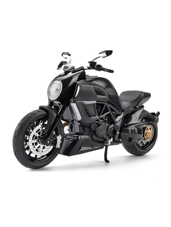 Ducati Metal Diecast Bike – Premium Metal Model Miniature Black TV3270.