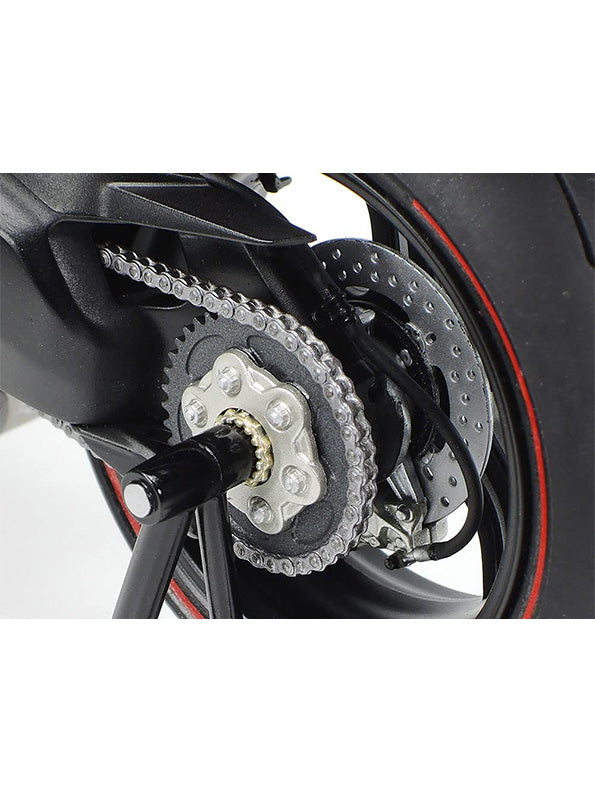 Ducati Panigale V4 1:12 Scale Diecast Model Bike in Red - Premium Acrylic Display Box Included - Toyloft
