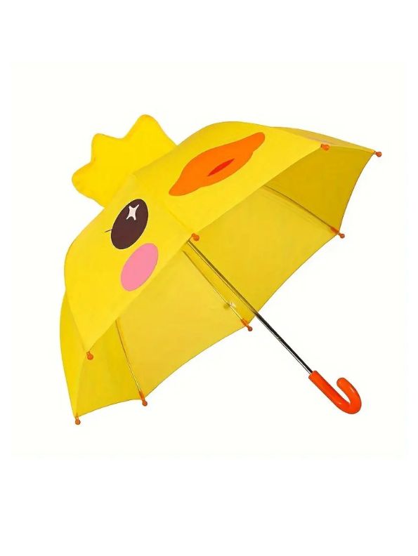 Duck Face Umbrella for Kids – Fun & Colorful Rainy Season Companion NOV6219.