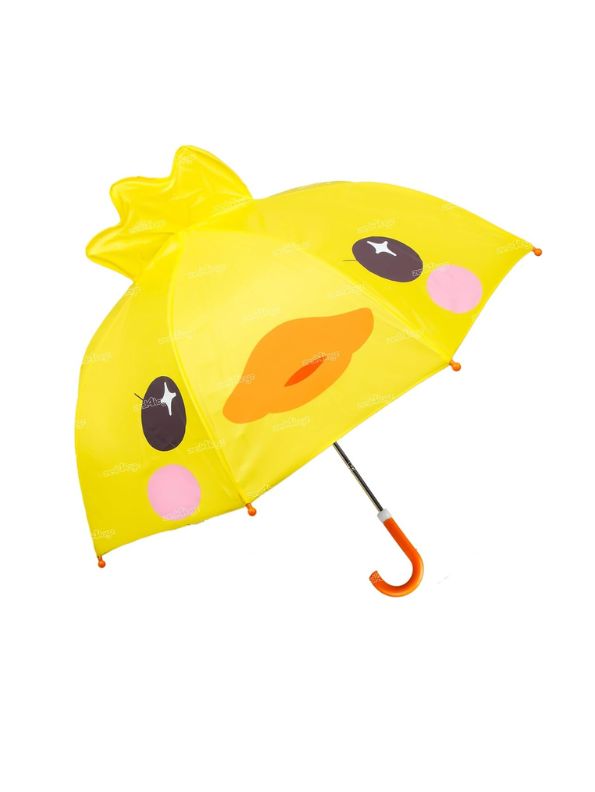 Duck Face Umbrella for Kids – Fun & Colorful Rainy Season Companion NOV6219.