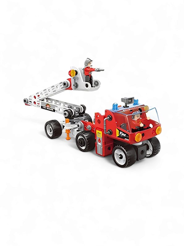 Educational Fire Rescue Engineering Kit Building Block Toys 187Pcs (NX.L-J-15) - Toyloft