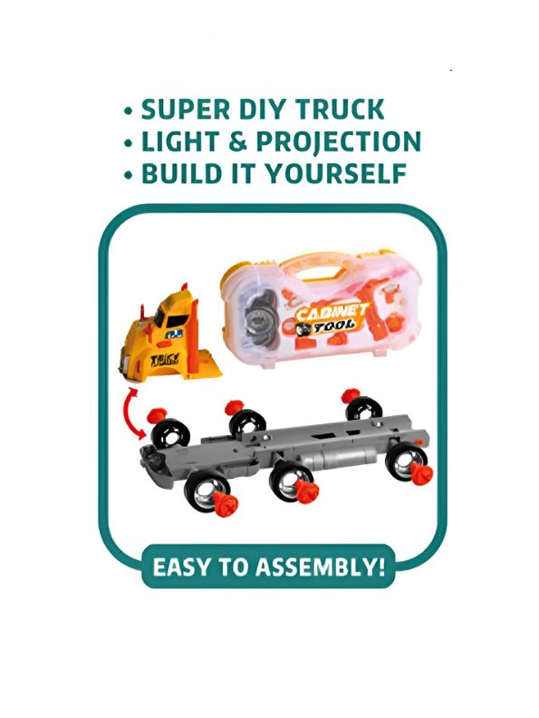 Educational Tool Truck Toy Set for Kids – Interactive Activity Kit for Learning, Creative Play, and Skill Development LMI895-1.