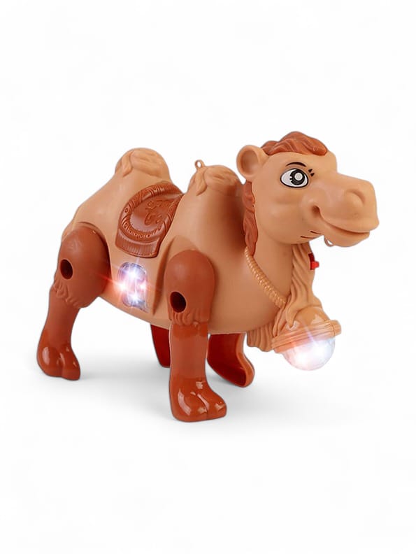 Electric Camel Toy For Kids - Beige (MS-O-24) - Toyloft