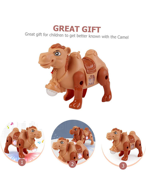 Electric Camel Toy For Kids - Beige (MS-O-24) - Toyloft