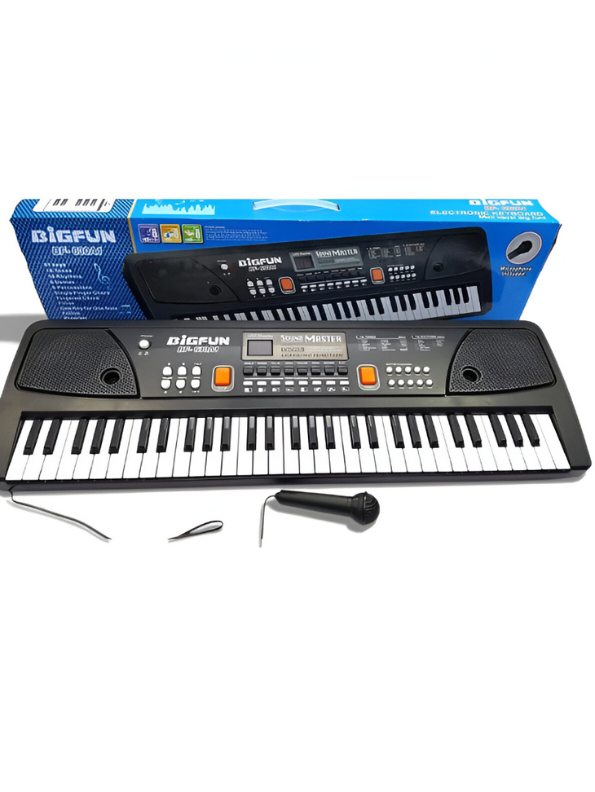 Electronic Keyboard Piano for Kids with Microphone | Educational Musical Toy for Boys & Girls LMI15051.