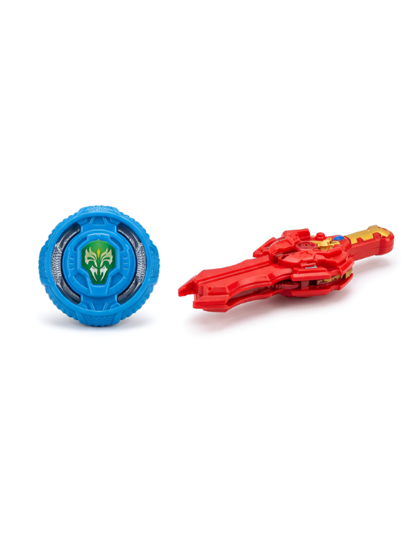 Extreme Sword Top Spinning Toy with Launcher Blue NX16581.