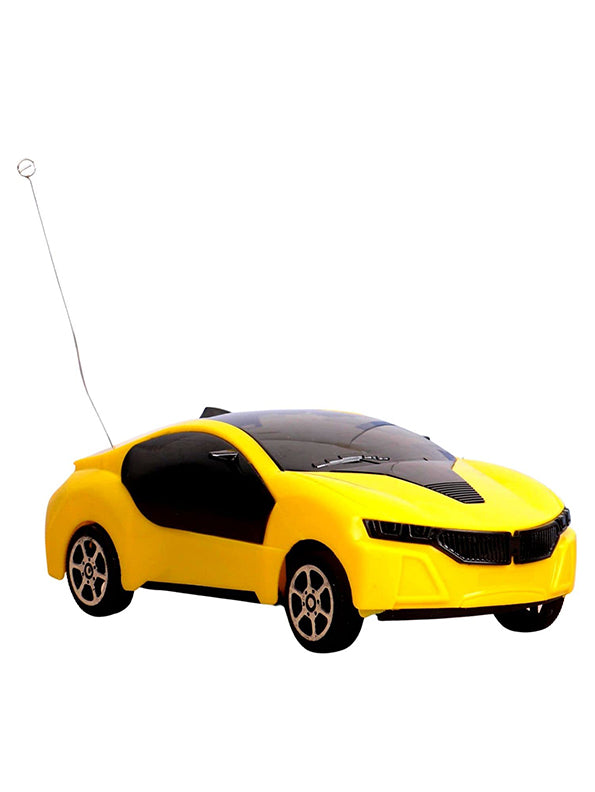 Fast Modern Remote Control Car For Kids - Yellow (L-88) - Toyloft