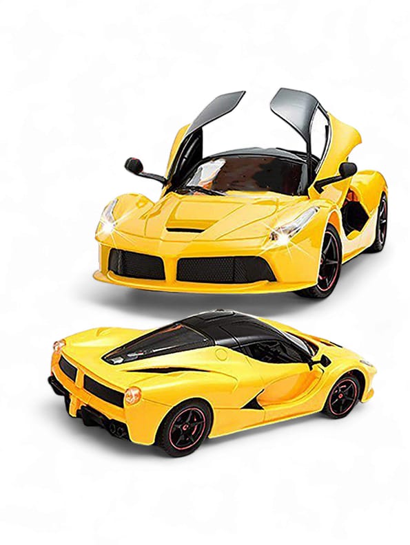 Ferrari La Ferrari Remote Control Car - Yellow (L-94) - Toyloft