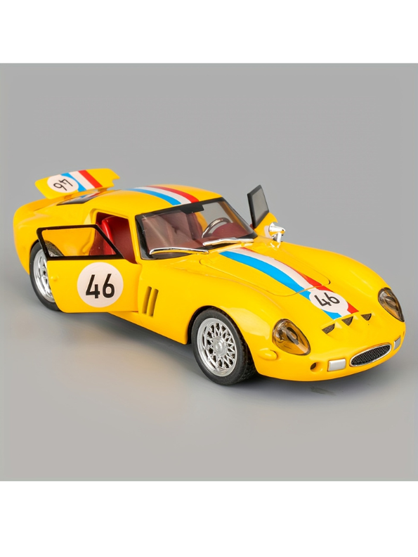 Yellow - Ferrari 250 GTO – Premium Metal Diecast Collectible Toy | High Simulation Classic Sports Car Model Scale 1:32 TV5397.