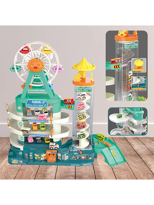 Ferris Wheel Parking Lot Toy For Kids - Interactive & Fun Playset | TV-N-24