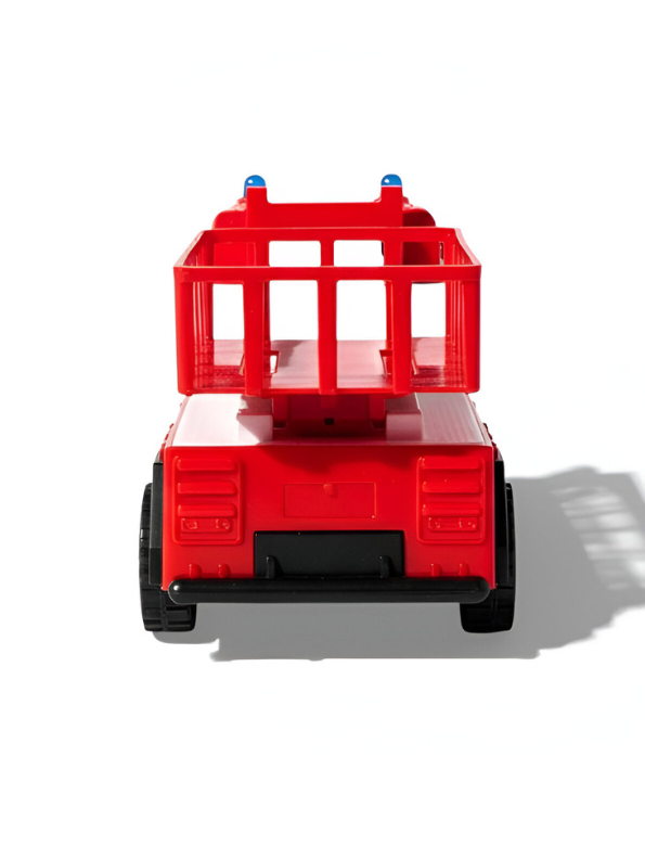 Fire Engine Toy Truck with Extendable Scissor Lift | 101 Rescue Vehicle Toy LMI14076.