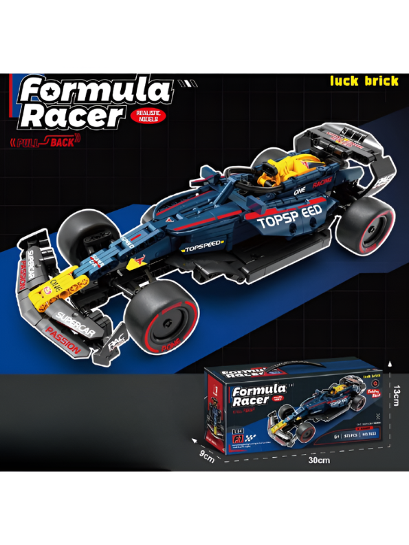 Formula 1 Racing Car Building Blocks Set MD65.