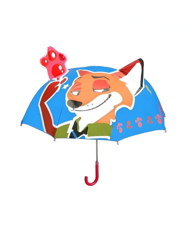 Foxella - 47cm Fox Umbrella for Kids | Cute & Durable Umbrellas for Rainy Season Fun NOV6221.