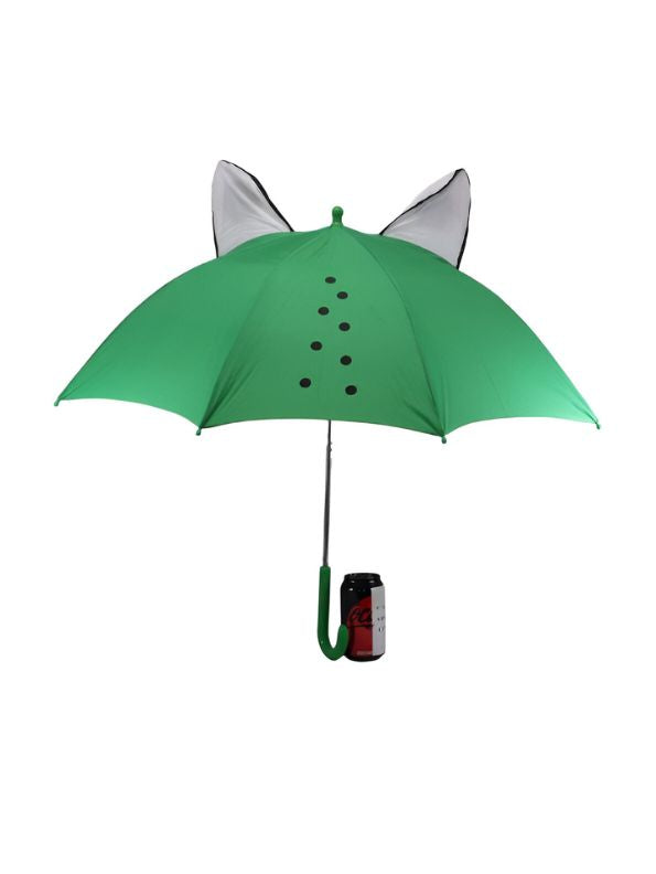 Frogella – Cute Frog Face Kids Umbrella | Adorable & Fun Rain Gear for Children NOV6219.