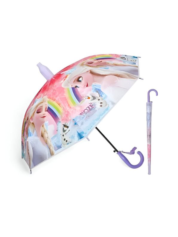 Frostella – Frozen Elsa Kids Umbrella – 50cm | Magical Disney Princess Umbrella for Girls NOV9693.
