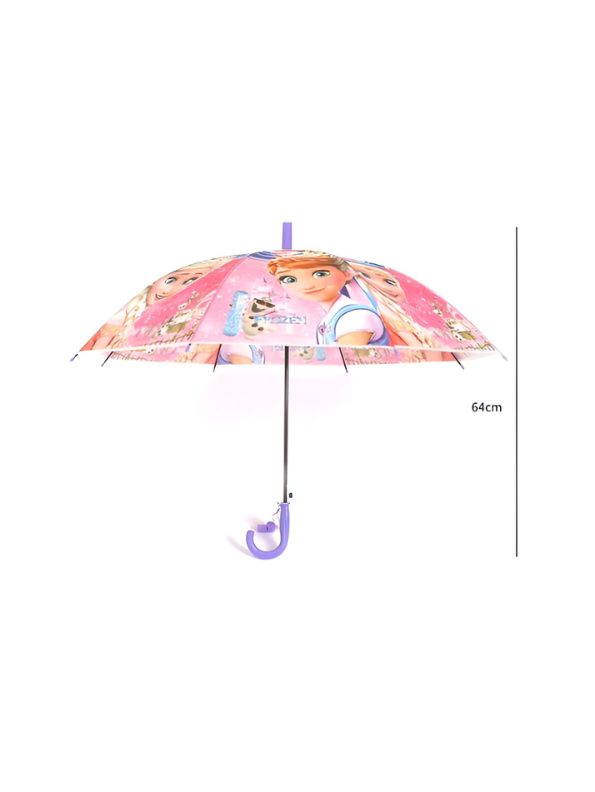 Frozen Sisters Kids Umbrella – 50cm | Cute & Colorful Elsa & Anna Umbrella for Girls NOV9693.
